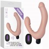 Фото товара: Безремневой страпон с вибрацией и пультом ДУ Rechargeable IJOY Strapless Strap on - 22 см., код товара: LV430103 / Арт.221828, номер 1