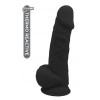 Купить Черный фаллоимитатор на присоске DILDO 8.5INCH - 20 см. код товара: 21566 / Арт.223037. Секс-шоп в СПб - EROTICOASIS | Интим товары для взрослых 