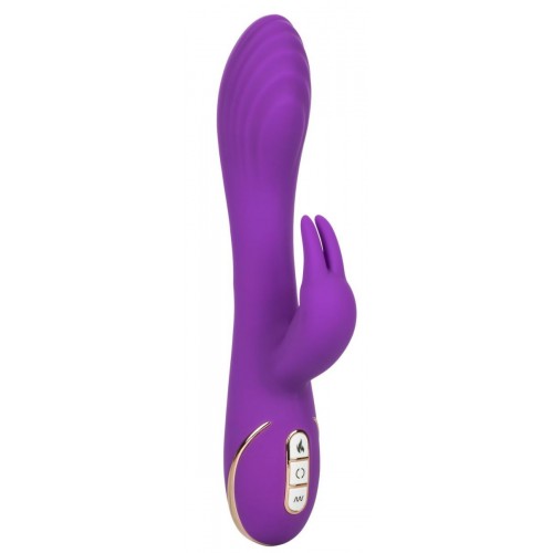 Купить Фиолетовый вибратор-кролик с нагревом Jack Rabbit Signature Heated Silicone Rotating - 21,5 см. код товара: SE-0609-55-3/Арт.223435. Секс-шоп в СПб - EROTICOASIS | Интим товары для взрослых 