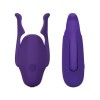Фото товара: Фиолетовые виброзажимы для сосков Nipple Play Rechargeable Nipplettes, код товара: SE-2589-55-2 / Арт.223460, номер 2