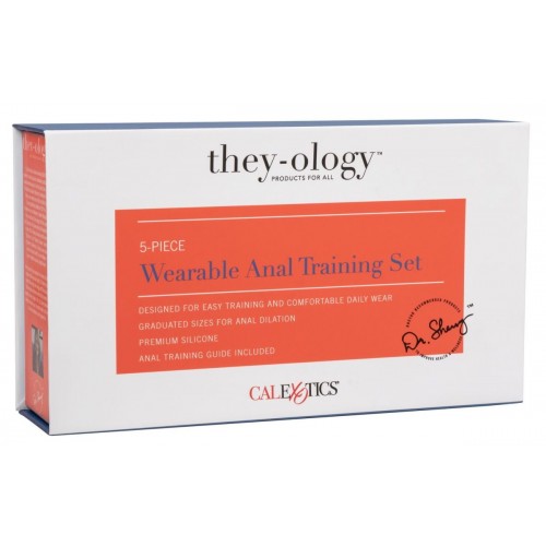 Фото товара: Набор из 5 анальных расширителей They-ology 5-Piece Wearable Anal Training Set, код товара: SE-1339-30-3/Арт.223474, номер 3