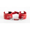 Фото товара: Красные наручники из натуральной кожи, код товара: 20017ars/Арт.223502, номер 1