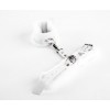 Фото товара: Белые кожаные наручники с нежным мехом, код товара: 20002ars/Арт.223505, номер 3
