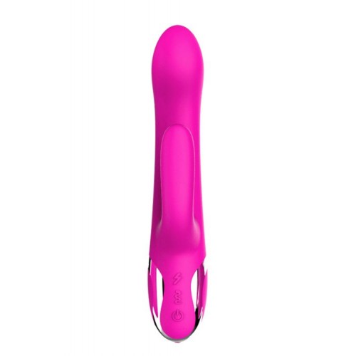 Фото товара: Розовый вибратор-кролик NAGHI NO.43 RECHARGEABLE DUO VIBRATOR - 23 см., код товара: 530043/Арт.223581, номер 2