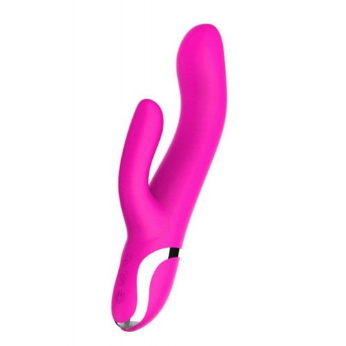 Купить Розовый вибратор-кролик NAGHI NO.43 RECHARGEABLE DUO VIBRATOR - 23 см. код товара: 530043/Арт.223581. Секс-шоп в СПб - EROTICOASIS | Интим товары для взрослых 