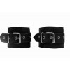 Фото товара: Черные наручники с фиксацией на двух карабинах, код товара: 910-11 BX DD/Арт.223834, номер 4