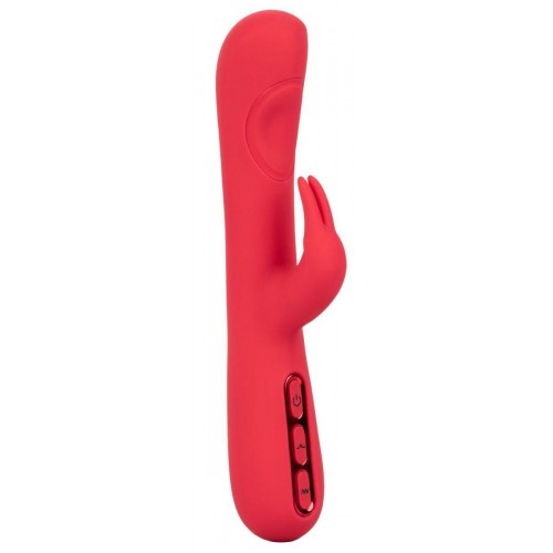Купить Розовый вибромассажер-кролик Throb Pulse - 21,5 см. код товара: SE-4500-20-3/Арт.223911. Секс-шоп в СПб - EROTICOASIS | Интим товары для взрослых 