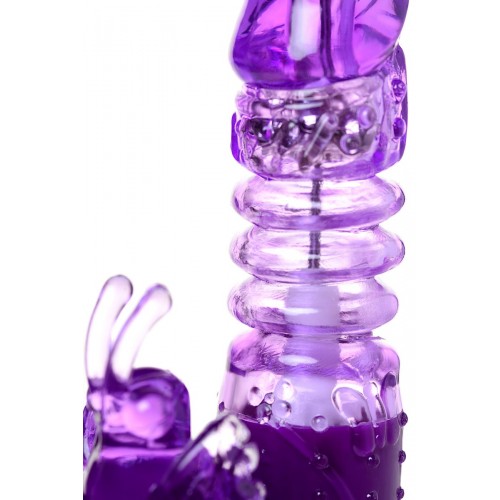 Фото товара: Фиолетовый вибратор-кролик на присоске - 23,5 см., код товара: 690502/Арт.224123, номер 11