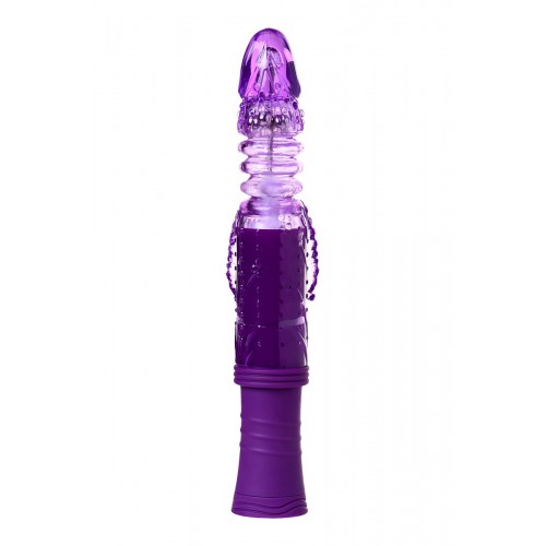 Фото товара: Фиолетовый вибратор-кролик на присоске - 23,5 см., код товара: 690502/Арт.224123, номер 7