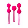 Купить Набор из 3 розовых вагинальных шариков со шнурком код товара: 690303/Арт.224124. Секс-шоп в СПб - EROTICOASIS | Интим товары для взрослых 
