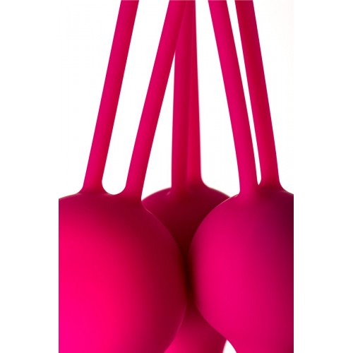 Фото товара: Набор из 3 розовых вагинальных шариков со шнурком, код товара: 690303/Арт.224124, номер 11