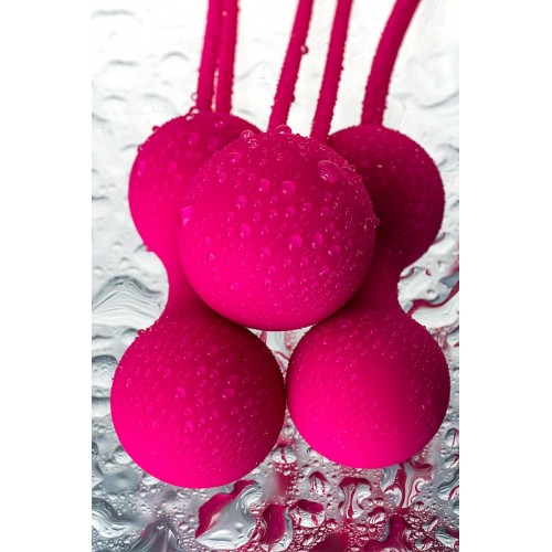 Фото товара: Набор из 3 розовых вагинальных шариков со шнурком, код товара: 690303/Арт.224124, номер 12