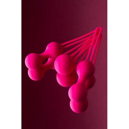 Фото товара: Набор из 3 розовых вагинальных шариков со шнурком, код товара: 690303/Арт.224124, номер 13