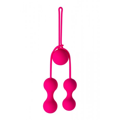 Фото товара: Набор из 3 розовых вагинальных шариков со шнурком, код товара: 690303/Арт.224124, номер 7