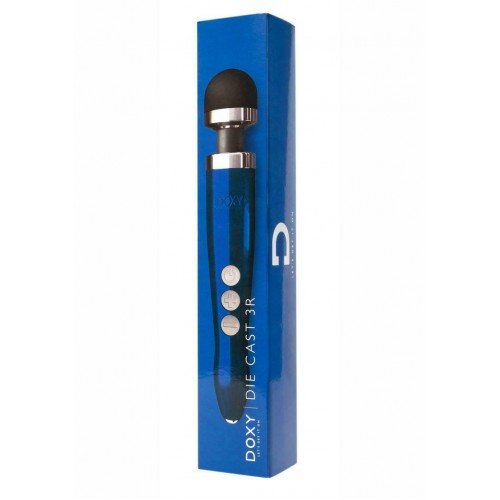 Фото товара: Синий беспроводной вибратор Doxy Die Cast 3R Rechargeable Wand - 28 см., код товара: DOXY3RC-BF/Арт.224312, номер 1