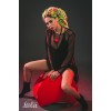 Фото товара: Красный кляп-шар Love Addict на черных ремнях, код товара: 1146-02lola/Арт.224427, номер 1