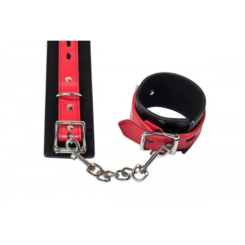 Фото товара: Черно-красные наручники Prelude, код товара: 1096-01lola/Арт.224434, номер 1