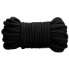 Купить Черная веревка для связывания Thick Bondage Rope -10 м. код товара: OU355BLK/Арт.224704. Секс-шоп в СПб - EROTICOASIS | Интим товары для взрослых 