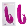 Фото товара: Розовый вибратор Ribbed Dual Stimulator - 17 см., код товара: 183314 pink / Арт.224721, номер 2