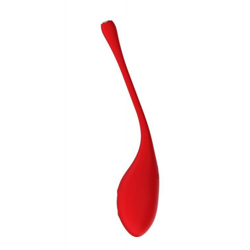 Фото товара: Красный вагинальный шарик METIS на шнурке с кристаллом, код товара: 21661/Арт.224851, номер 1