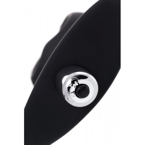 Фото товара: Черная вибровтулка с полой серединой в виде сердечка Cordis M - 14 см., код товара: 731436/Арт.225110, номер 8