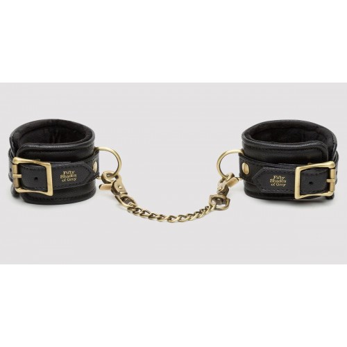 Фото товара: Черные наручники Bound to You Faux Leather Wrist Cuffs, код товара: FS-80134/Арт.225140, номер 1
