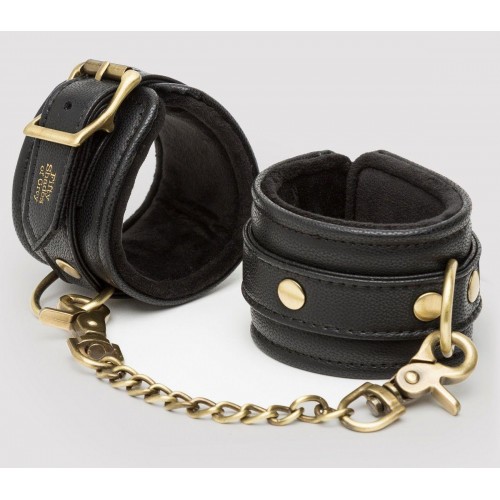 Купить Черные наручники Bound to You Faux Leather Wrist Cuffs код товара: FS-80134/Арт.225140. Онлайн секс-шоп в СПб - EroticOasis 