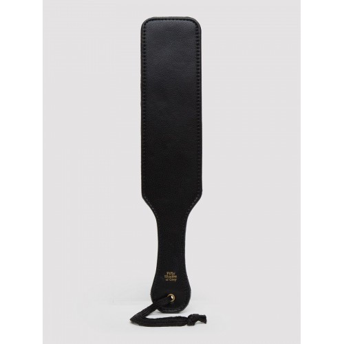 Купить Черная шлепалка Bound to You Faux Leather Spanking Paddle - 38,1 см. код товара: FS-80141/Арт.225145. Секс-шоп в СПб - EROTICOASIS | Интим товары для взрослых 