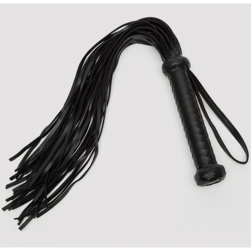 Купить Черный кожаный флоггер Bound to You Faux Leather Flogger - 63,5 см. код товара: FS-80139/Арт.225147. Секс-шоп в СПб - EROTICOASIS | Интим товары для взрослых 