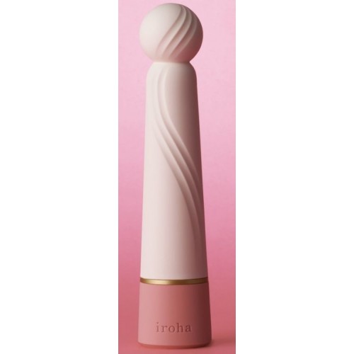 Купить Нежно-розовый вибратор с шаровидной мягкой головкой IROHA Rin+ Sango - 16 см. код товара: MRP-02/Арт.226733. Секс-шоп в СПб - EROTICOASIS | Интим товары для взрослых 
