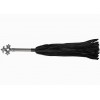 Фото товара: Черная многохвостовая плеть с витой ручкой - 63 см., код товара: 911-13 BX DD/Арт.227792, номер 2