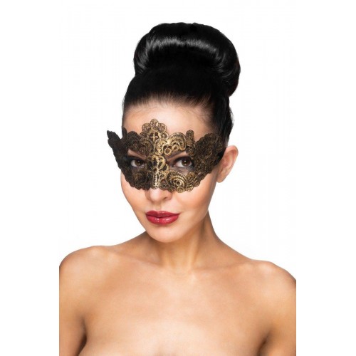 Купить Золотистая карнавальная маска  Курса код товара: 963-50 BX DD/Арт.227804. Секс-шоп в СПб - EROTICOASIS | Интим товары для взрослых 