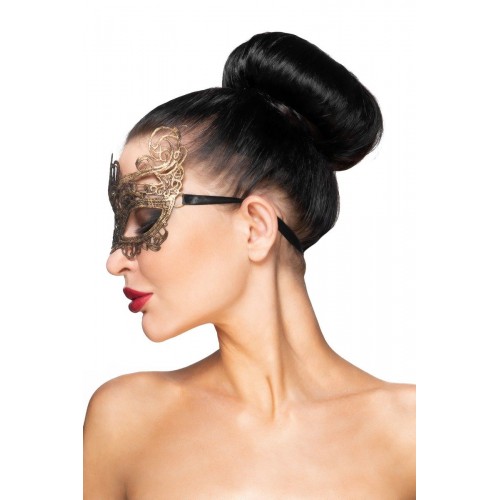 Фото товара: Золотистая карнавальная маска  Эниф, код товара: 963-43 BX DD/Арт.227815, номер 2