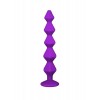 Фото товара: Фиолетовая анальная цепочка с кристаллом Buddy - 17,7 см., код товара: 1400-03lola/Арт.228522, номер 2