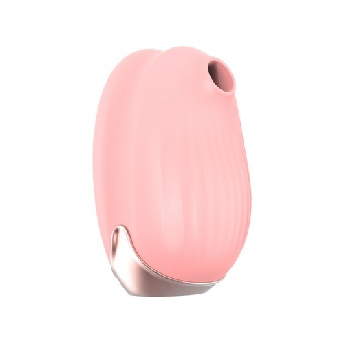Купить Розовый вибростимулятор с вакуумной стимуляцией Cherubic код товара: V204P1/Арт.229351. Секс-шоп в СПб - EROTICOASIS | Интим товары для взрослых 