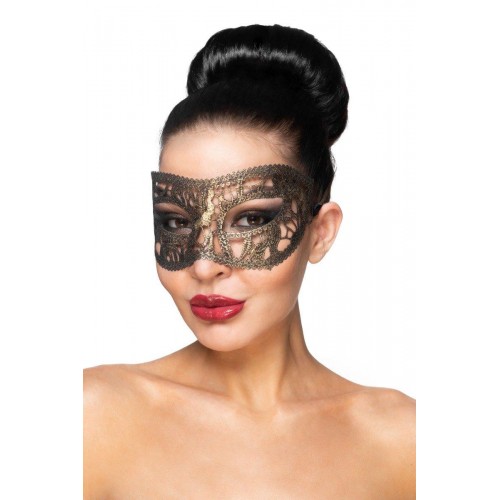 Купить Золотистая карнавальная маска  Хатиса код товара: 963-41 BX DD/Арт.229447. Секс-шоп в СПб - EROTICOASIS | Интим товары для взрослых 