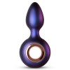 Купить Фиолетовая анальная вибропробка Deep Space с кольцом-держателем - 12,7 см. код товара: HUE008 / Арт.229556. Секс-шоп в СПб - EROTICOASIS | Интим товары для взрослых 
