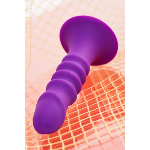 Фото товара: Фиолетовый анальный фаллоимитатор Drilly - 14 см., код товара: 761319 / Арт.229567, номер 13