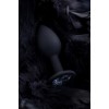 Фото товара: Черная анальная втулка с прозрачным стразом - 7,2 см., код товара: 731438/Арт.229575, номер 12