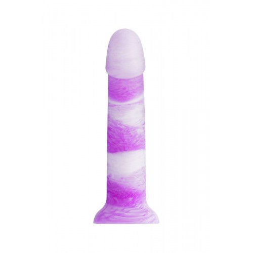 Купить Фиолетовый фаллоимитатор Neil - 18 см. код товара: 872017/Арт.229578. Секс-шоп в СПб - EROTICOASIS | Интим товары для взрослых 