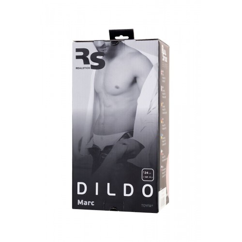 Фото товара: Телесный фаллоимитатор  RealStick Elite DILDO Marc - 24 см., код товара: 982003-1/Арт.229645, номер 6