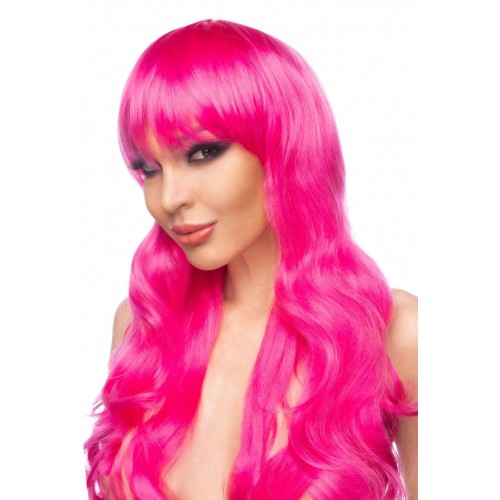 Купить Ярко-розовый парик  Акэйн код товара: 964-11 BX DD/Арт.230212. Секс-шоп в СПб - EROTICOASIS | Интим товары для взрослых 