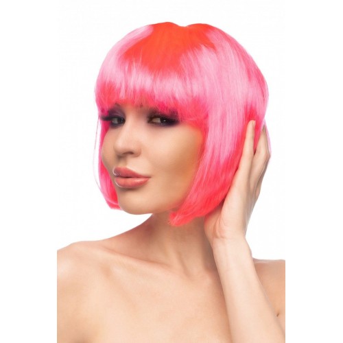 Фото товара: Ярко-розовый парик  Ахира, код товара: 964-18 BX DD/Арт.230214, номер 1