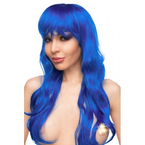 Купить Синий парик  Иоко код товара: 964-07 BX DD/Арт.230215. Секс-шоп в СПб - EROTICOASIS | Интим товары для взрослых 