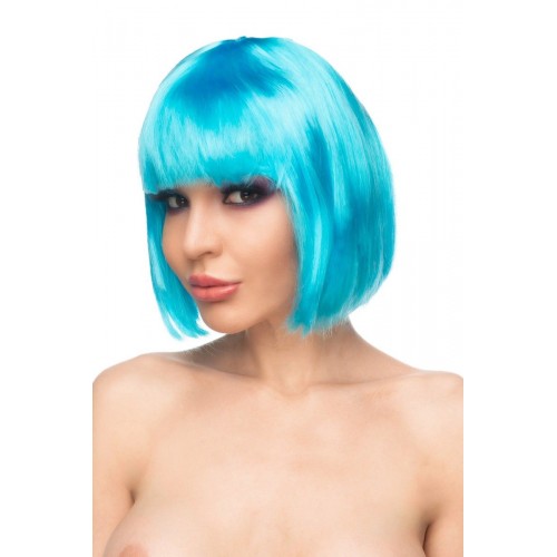 Купить Голубой парик  Сора код товара: 964-19 BX DD/Арт.230226. Секс-шоп в СПб - EROTICOASIS | Интим товары для взрослых 