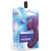 Фото товара: Фиолетовый вибратор Phoenix с вакуумной стимуляцией клитора - 18 см., код товара: 06110/Арт.230795, номер 2