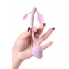 Фото товара: Розовый силиконовый вагинальный шарик с лепесточками, код товара: 690304/Арт.232127, номер 5