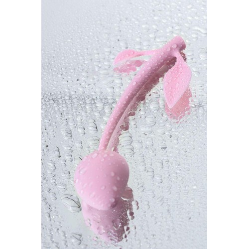 Фото товара: Розовый силиконовый вагинальный шарик с лепесточками, код товара: 690304/Арт.232127, номер 7