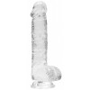 Купить Прозрачный фаллоимитатор Realrock Crystal Clear 6 inch - 17 см. код товара: REA090TRA/Арт.233287. Секс-шоп в СПб - EROTICOASIS | Интим товары для взрослых 