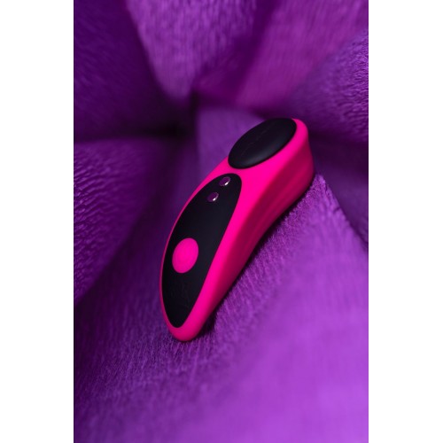 Фото товара: Розово-черный вибростимулятор в трусики Lovense Ferri, код товара: LE-09/Арт.233392, номер 16